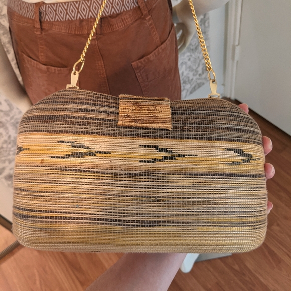 Vintage Phillipine Buntal Bag Neutral Tones - Picture 4 of 9